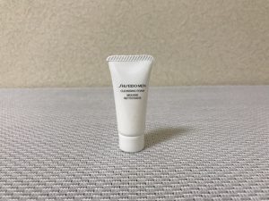 資生堂メンのクレンジングフォームのサンプル