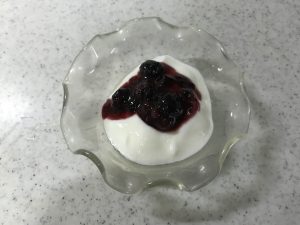 ヨーグルトメーカーで作ったヨーグルト